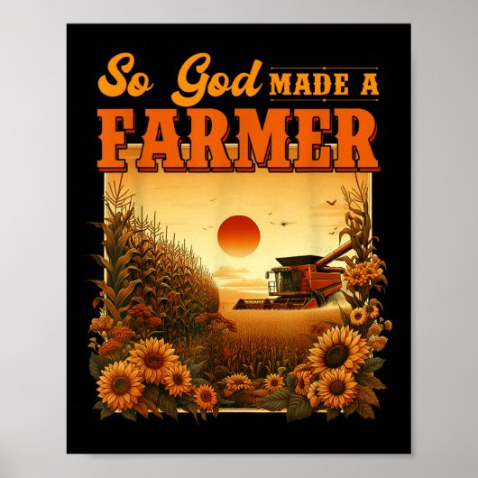 Also machte Gott einen Bauer, ein Bauernleben, Chr Poster (Vorne)