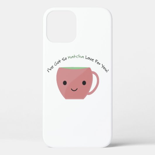 Also Matcha Liebe für Sie Case-Mate iPhone Hülle (Rückseite)