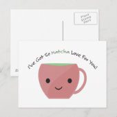 Also Matcha Liebe für Sie Postkarte (Vorne/Hinten)