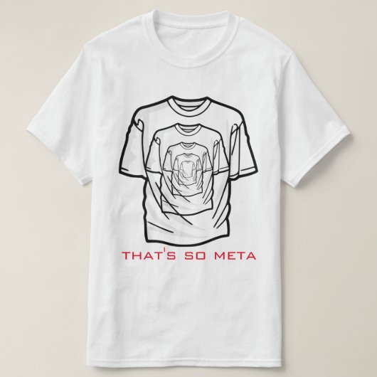 Also Meta T-Shirt (Design vorne)