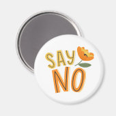 Also nein magnet (Vorderseite/Rückseite)