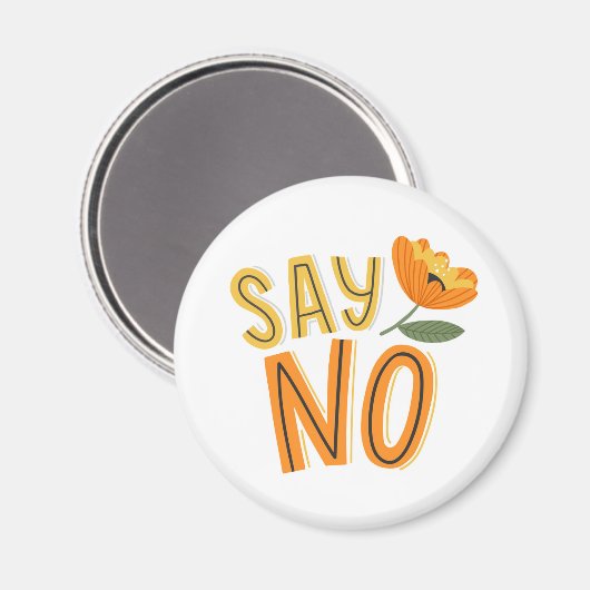 Also nein magnet (Vorderseite/Rückseite)