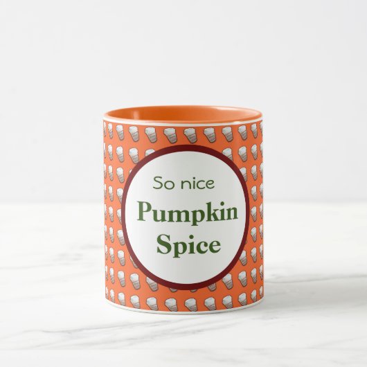 Also Nice Pumpkin Gewürz Tasse (Zentrum)