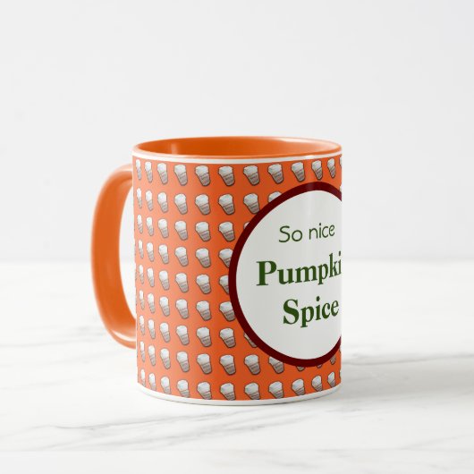 Also Nice Pumpkin Gewürz Tasse (Vorderseite Links)