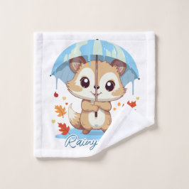 Also Rainy days Waschlappen