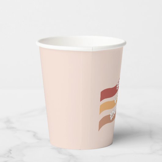 Also, sehr dankbar Paper Cup Pappbecher (Rechts)