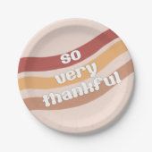 Also sehr dankbare Teller (Vorderseite)