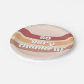 Also sehr dankbare Teller (Schrägansicht)