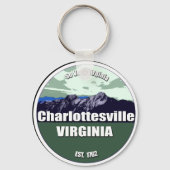 Also sehr Virginia Charlottesville Schlüsselanhänger (Vorderseite)