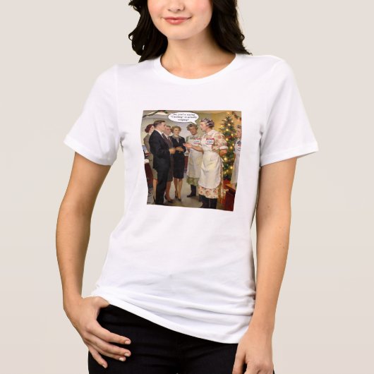 Also, Sie sagen, dass „Sternsingen“ eigentlich Sin Tri-Blend Shirt (Vorderseite)