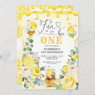 Also Spaß zu sein eine Honigwabenparty zu sein Einladung