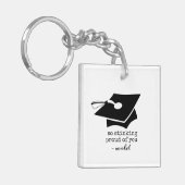 Also Stinking Stolz auf deinen lustigen Abschluss Schlüsselanhänger (Vorderseite links)