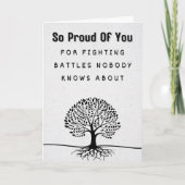 Also stolz auf deine Grußkarte Dankeskarte (Vorderseite)