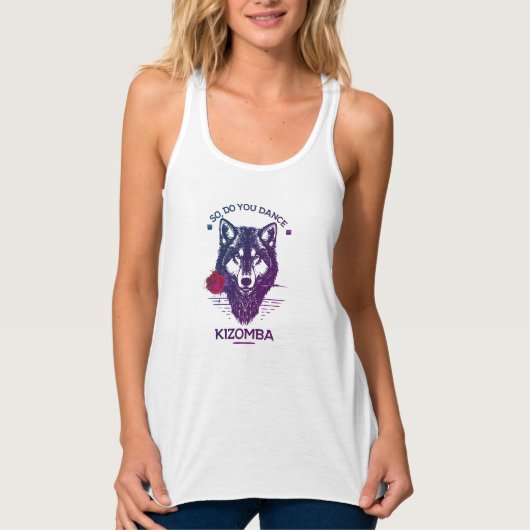 Also tanzt man Kizomba? Tank Top (Vorderseite)