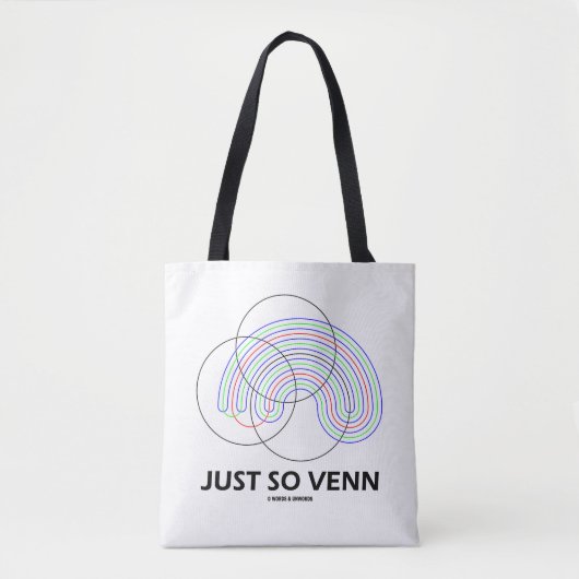 Also Venn Diagramm Math Geek Spaß Tasche (Vorderseite)
