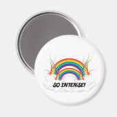 ALSO VERSTÄRKT DOPPELRAINBOW MAGNET (Vorderseite/Rückseite)