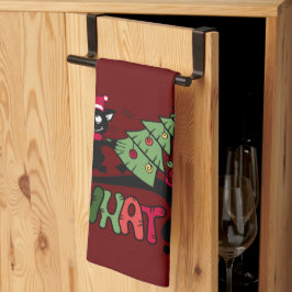 Also, was Weihnachten Teetuch Geschirrtuch