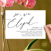 Also, wir haben ein romantisches Hochzeitsessen-Pa Einladung