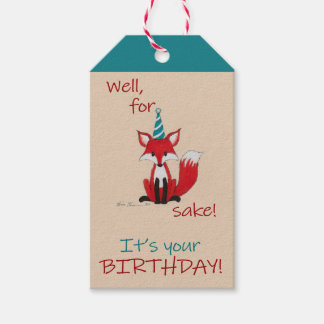 Also zum Fuchs! Geschenkanhänger
