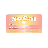 AlsoCal Liebe... Adressaufkleber (Vorne)