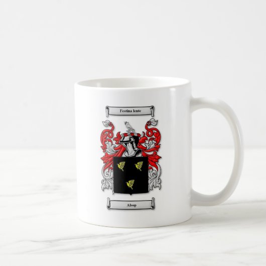Alsop Wappen Kaffeetasse (Rechts)