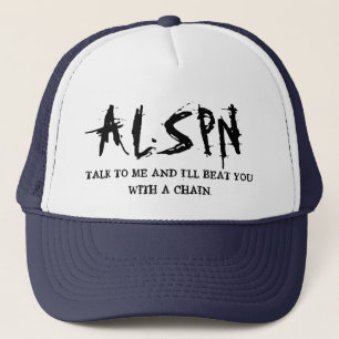 ALSPN Verbrecher-Hut Truckerkappe