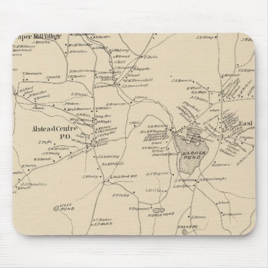 Alstead, Cheshire Co Mousepad (Vorne)