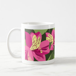 Alstroemeria-Blume Kaffeetasse
