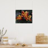 Alstroemeria-Blume Poster (Küche)