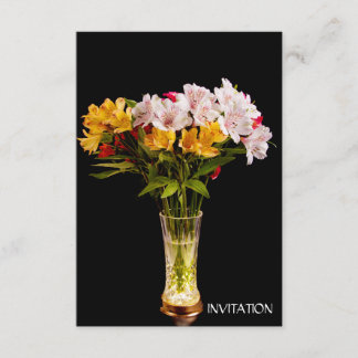 Alstroemeria (Peruanische Lily) Einladung
