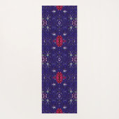 Alstroemeria Yogamatte (Rückseite)