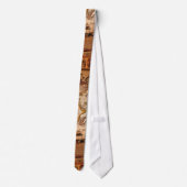 Alt 1481 Weltkarte Kunst Männer Mode Krawatte (Rückseite)