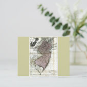 Alt 1777 New Jersey Karte (Stehend Vorderseite)