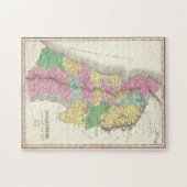 Alt 1827 Historischer Staat der Palästinensischen  Puzzle (Horizontal)