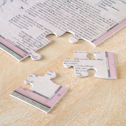 Alt 1836 Historischer Staat der Palästinensischen  Puzzle (Seite)