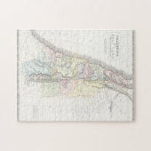 Alt 1852 Historischer Staat der Palästinensischen  Puzzle (Horizontal)