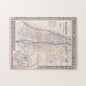 Alt 1864 Historischer Staat der Palästinensischen  Puzzle (Horizontal)