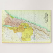 Alt 37 n. Chr. - Palästina-Karte Puzzle (Horizontal)