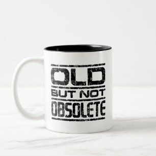 Alt, aber nicht veraltet zweifarbige tasse