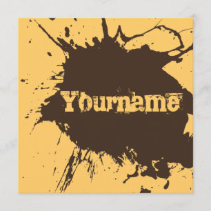 Alt als Schmutz - Braten-u. Schmutz-Party laden Einladung