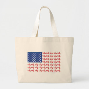 ALT-BIKE-FLAG-T-SHIRT JUMBO STOFFBEUTEL
