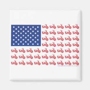 ALT-BIKE-FLAG-T-SHIRT MAGNET