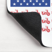 ALT-BIKE-FLAG-T-SHIRT MOUSEPAD (Ecke)