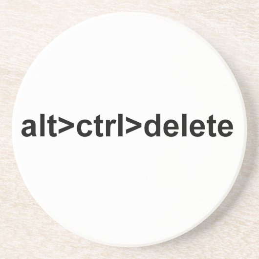 alt>ctrl>delete Untersetzer (Vorne)