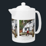 ALT ENGLAND<br><div class="desc">Zwei Tudor-Bauer genießen eine gute Zeit, einer auf der Suche nach Ale und der andere spielt eine Trommel.</div>