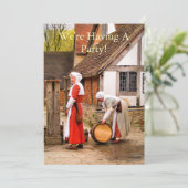 ALT ENGLAND EINLADUNG (Stehend Vorderseite)