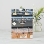 ALT ENGLAND EINLADUNG (Stehend Vorderseite)