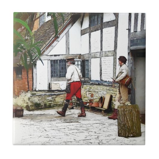 ALT ENGLAND FLIESE (Vorderseite)