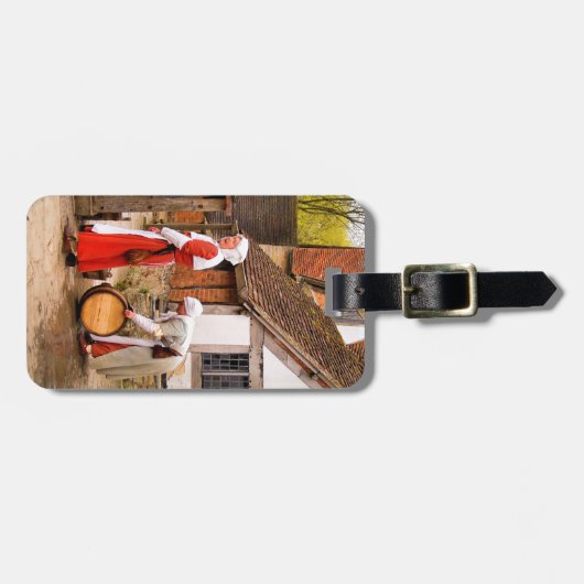 ALT ENGLAND GEPÄCKANHÄNGER (Vorderseite horizontal)