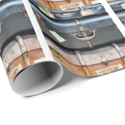 ALT ENGLAND GESCHENKPAPIER (Rolleneckpunkt)